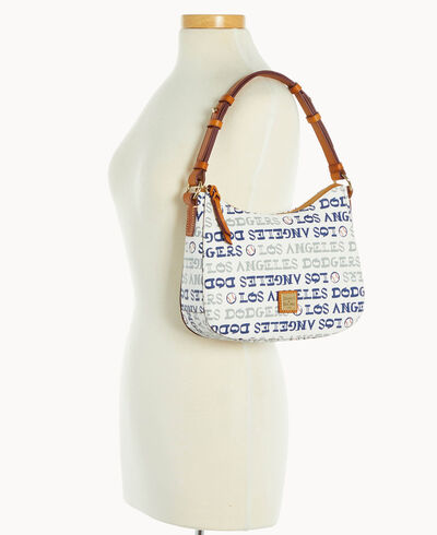 MLB Dodgers Small Kiley Hobo
