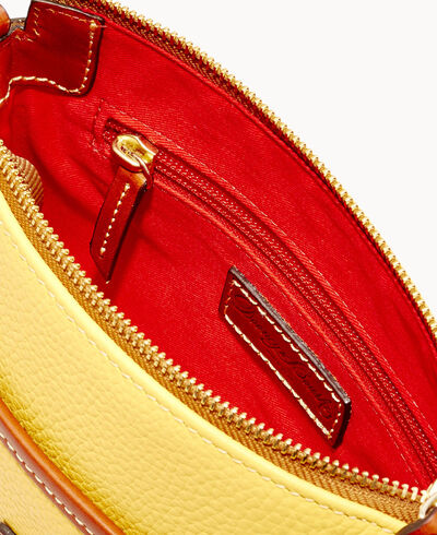 Pebble Grain Ginger Crossbody