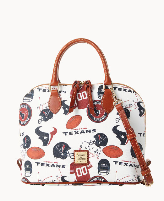 Women's Dooney & Bourke Houston Texans Triple-Zip Crossbody Bag