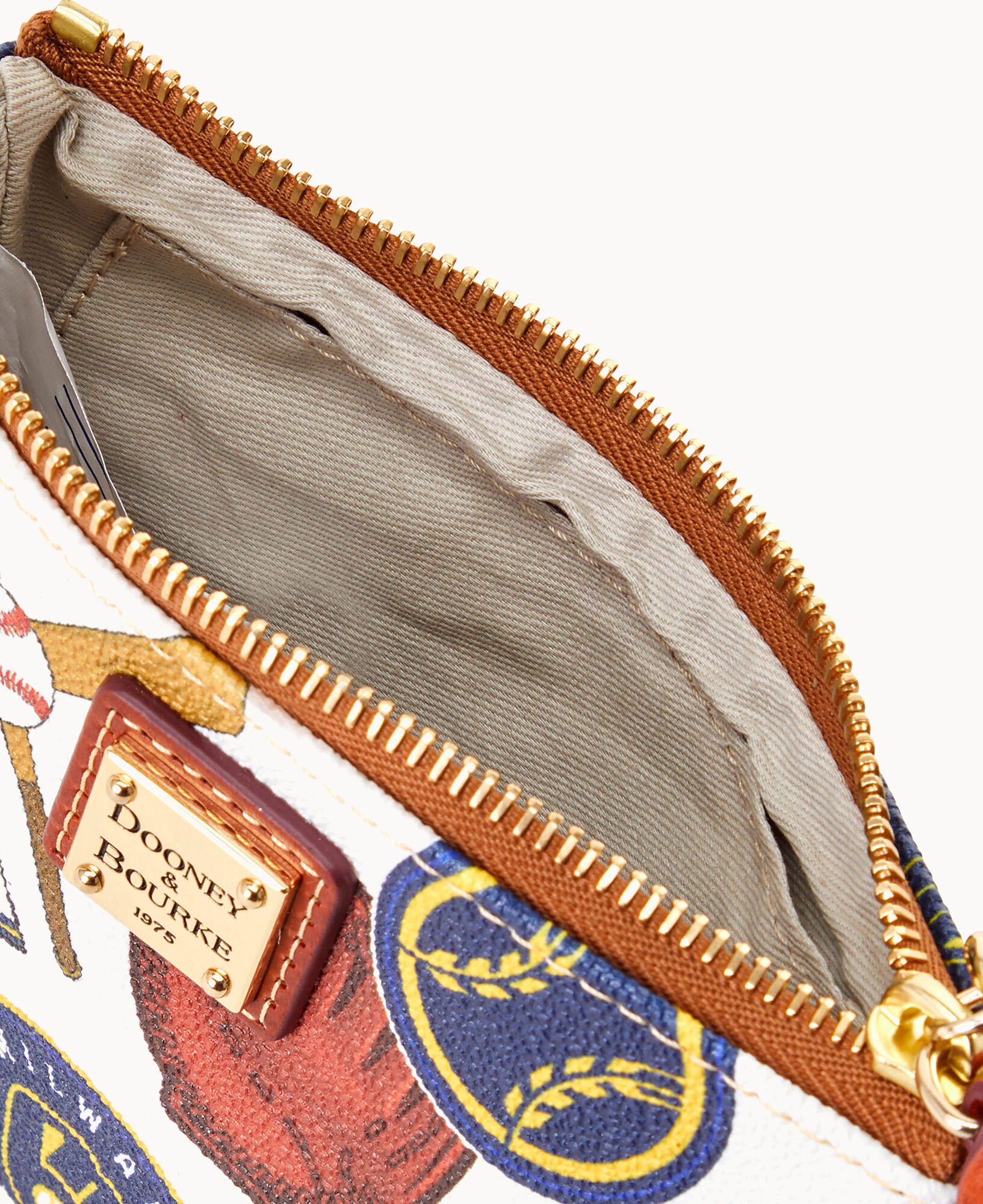 Dooney Bourke MLB Brewers Stadium Wristlet