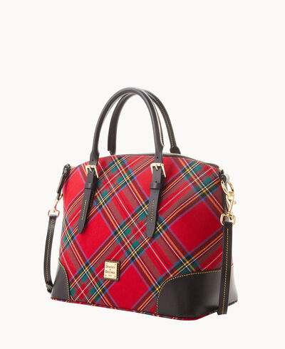 Tartan Domed Satchel