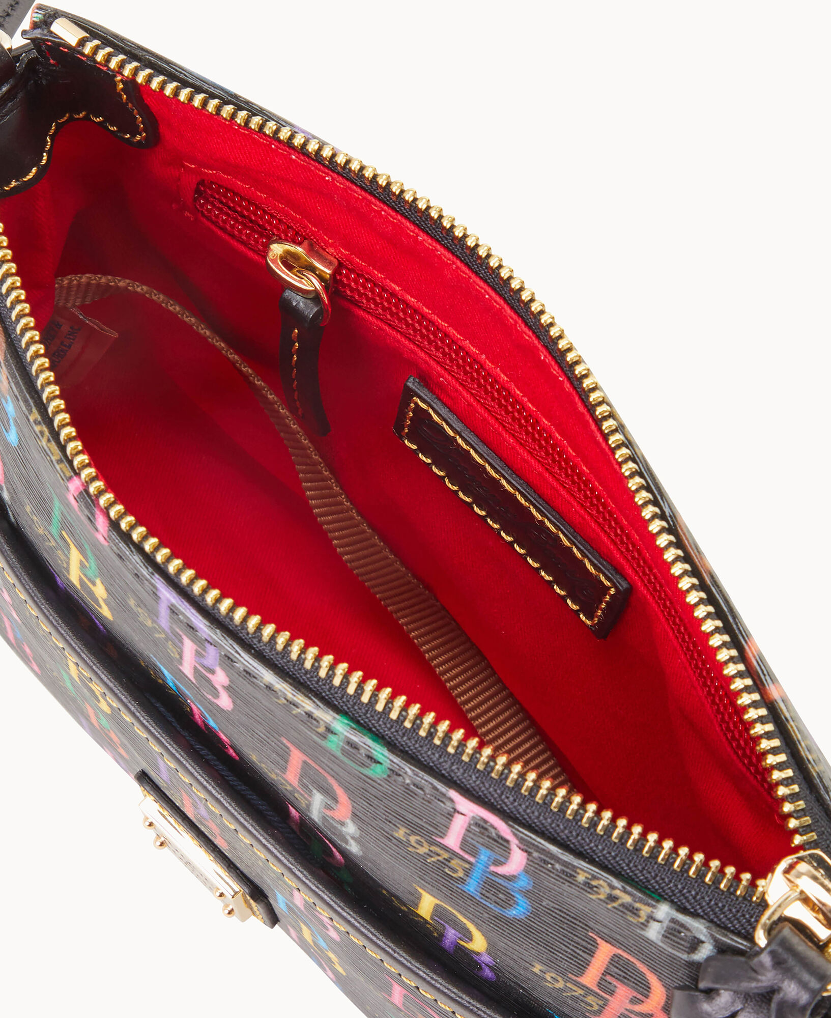 Dooney Bourke DB75 Multi Ginger Crossbody