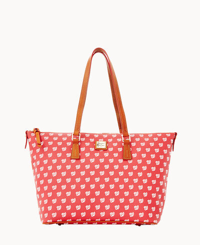 MLB Nationals Zip Top Shopper