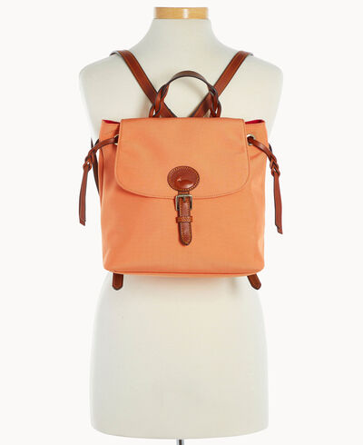 Nylon Flap Backpack
