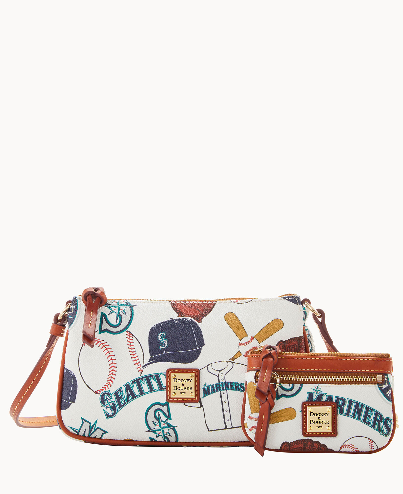 Dooney Bourke MLB Mariners Lexi Crossbody Sm Coin Case