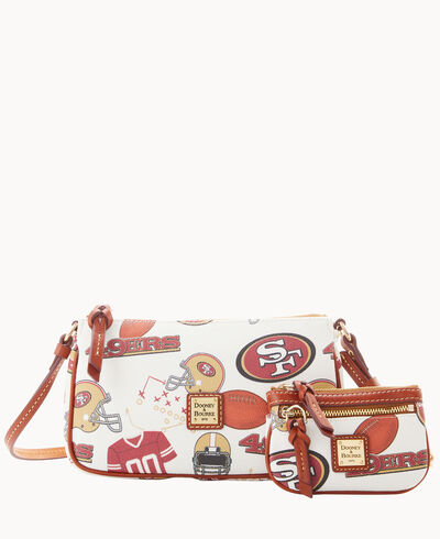 NFL 49ERS Lexi Crossbody Sm Coin Case