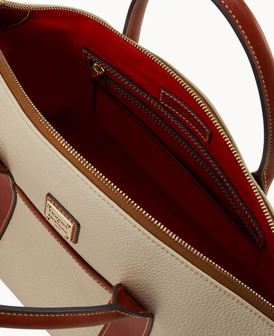 Pebble Grain Madeline Satchel