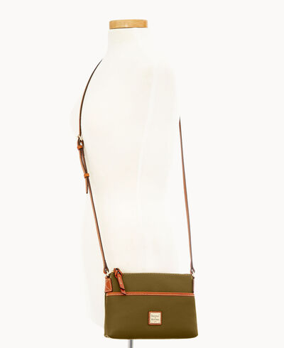 Pebble Grain Ginger Crossbody