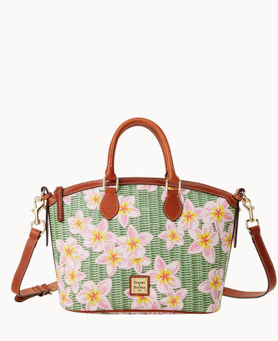 Plumeria Domed Satchel