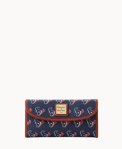 NFL Texans Continental Clutch