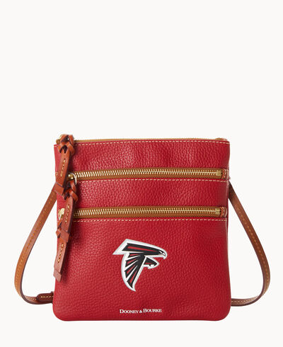 NFL Falcons Triple Zip Crossbody