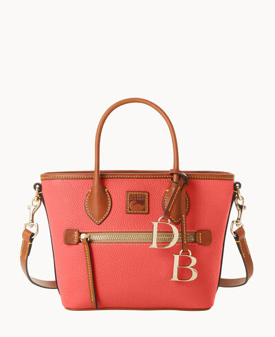 Pebble Grain Small Handle Tote