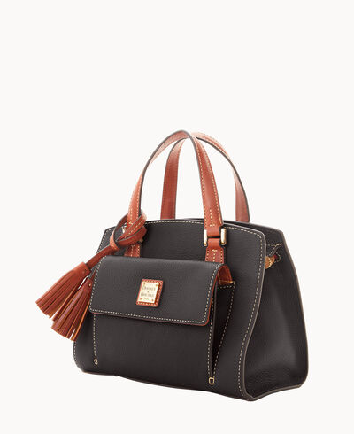 Pebble Grain Small Satchel