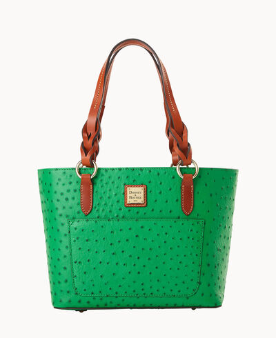 Ostrich Small Gretchen Tote