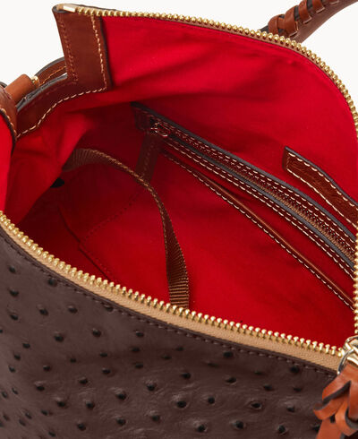 Ostrich Mini Satchel