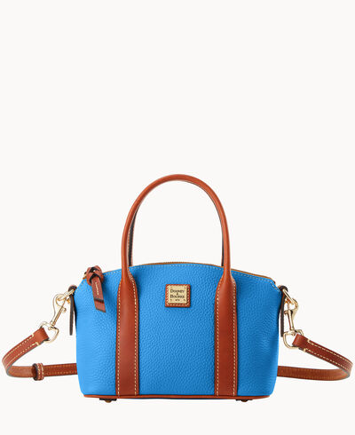 Pebble Grain Small Madeline Satchel