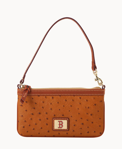 MLB Red Sox Large Slim Wristlet