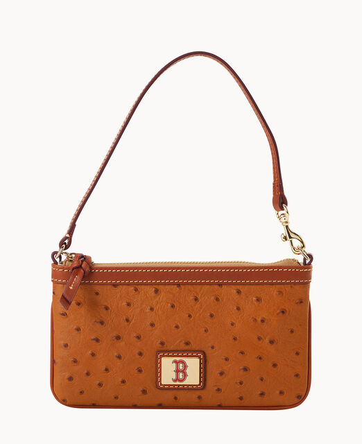 MLB Red Sox Large Slim Wristlet