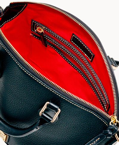 Pebble Grain Darcy Satchel