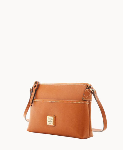 Saffiano Ginger Crossbody