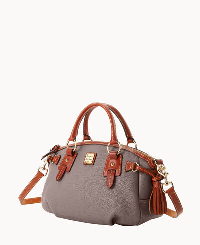 Pebble Grain Medium Mail Satchel