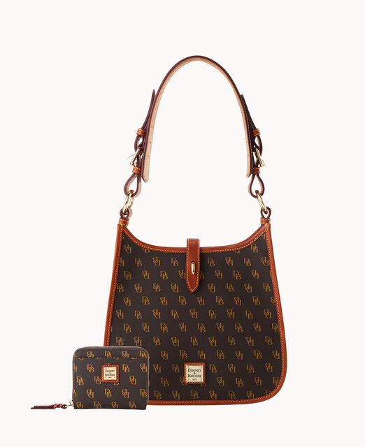 Gretta Messenger and Small Zip Around Wallet