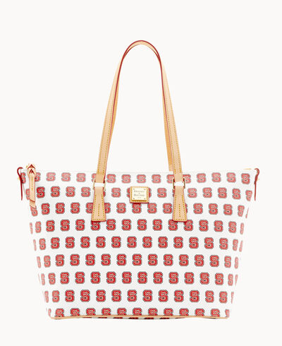 Collegiate NC State Zip Top Shopper