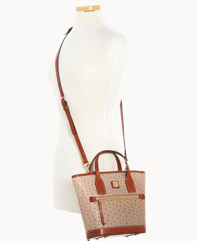 Ostrich Small Convertible Tote