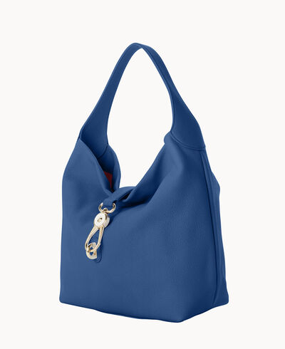 Belvedere Logo Lock Shoulder Bag