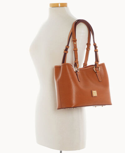 Saffiano Small Briana with Pouch