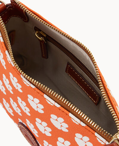 Collegiate Clemson University Crossbody Pouchette