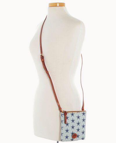 NFL Cowboys Small North South Top Zip Crossbody