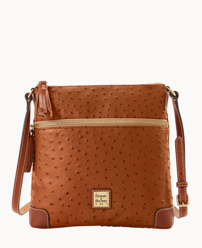 Ostrich Tassel Crossbody