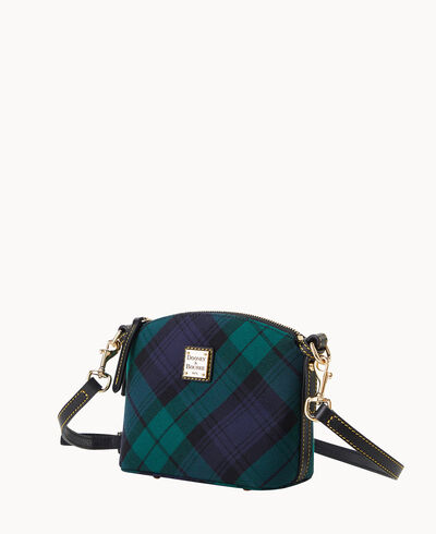 Tartan Mini Domed Crossbody