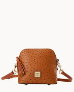 Ostrich Domed Crossbody