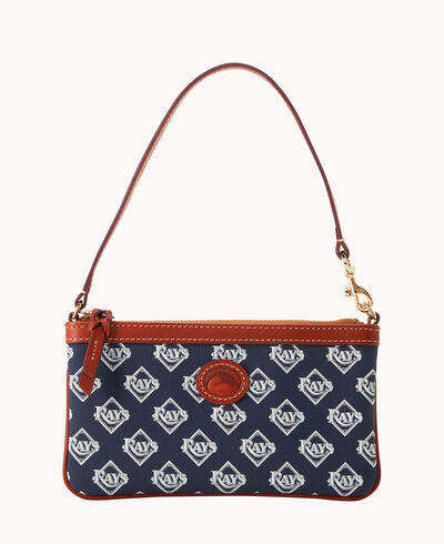 MLB Rays Large Slim Wristlet