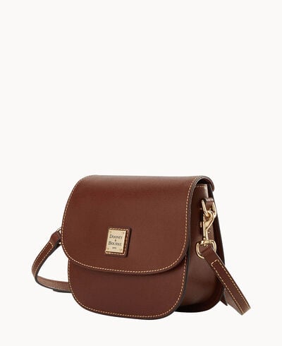 Saffiano Saddle Bag