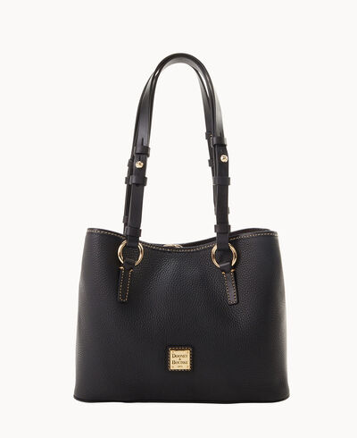 Pebble Grain Small Briana with Pouch