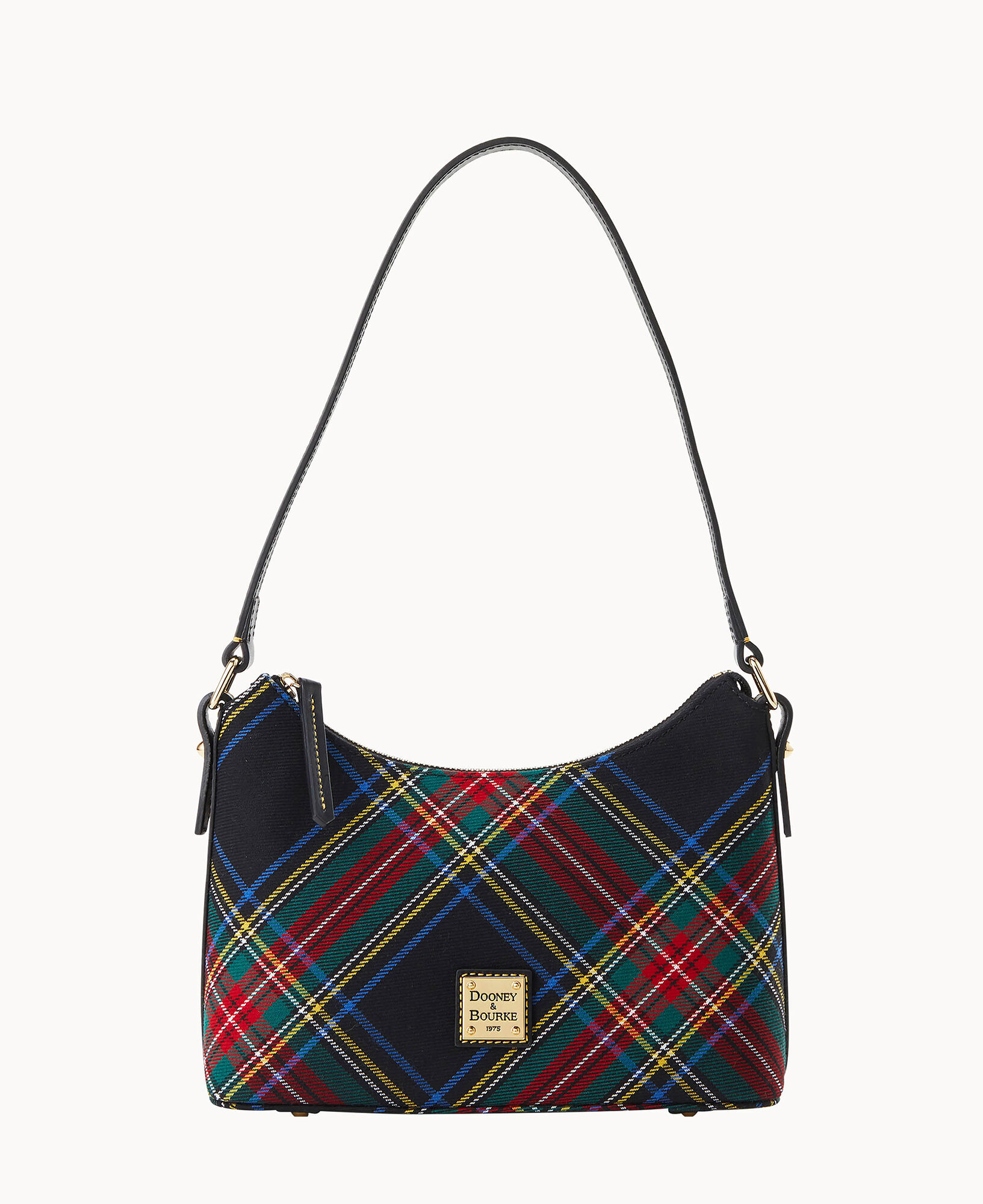 Dooney Bourke Tartan Baguette