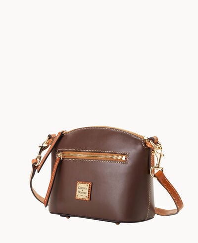 Wexford Leather Domed Crossbody