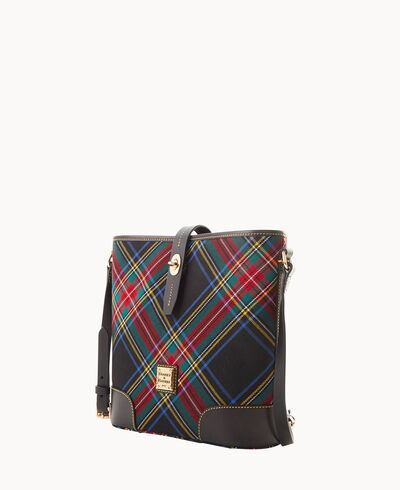 Tartan Crossbody Bucket