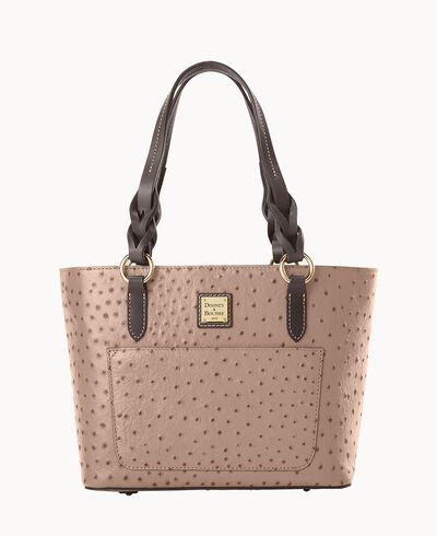 Ostrich Small Gretchen Tote