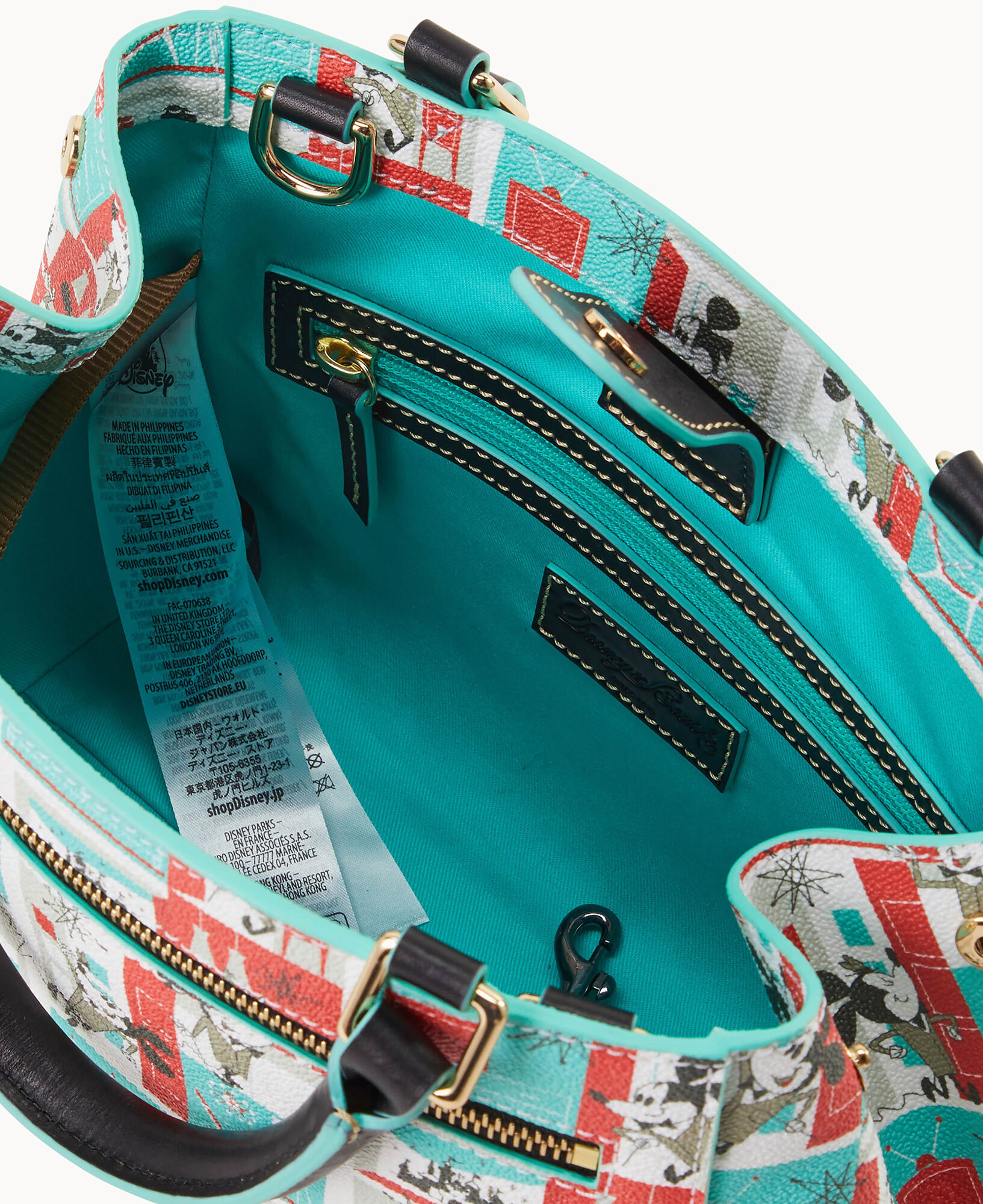 I am mickey mouse satchel by dooney & bourke 2025