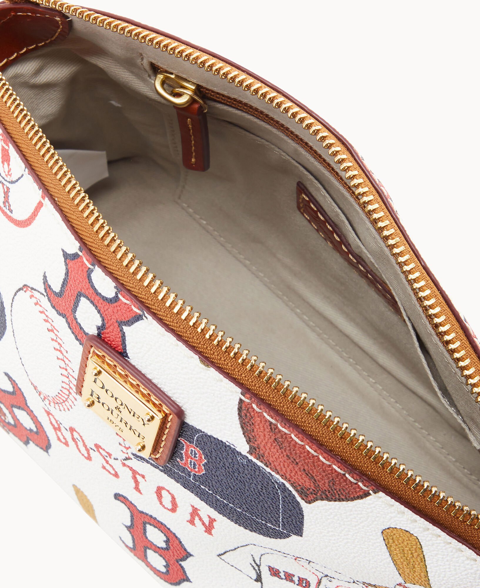 Dooney and bourke red sox wristlet cheap