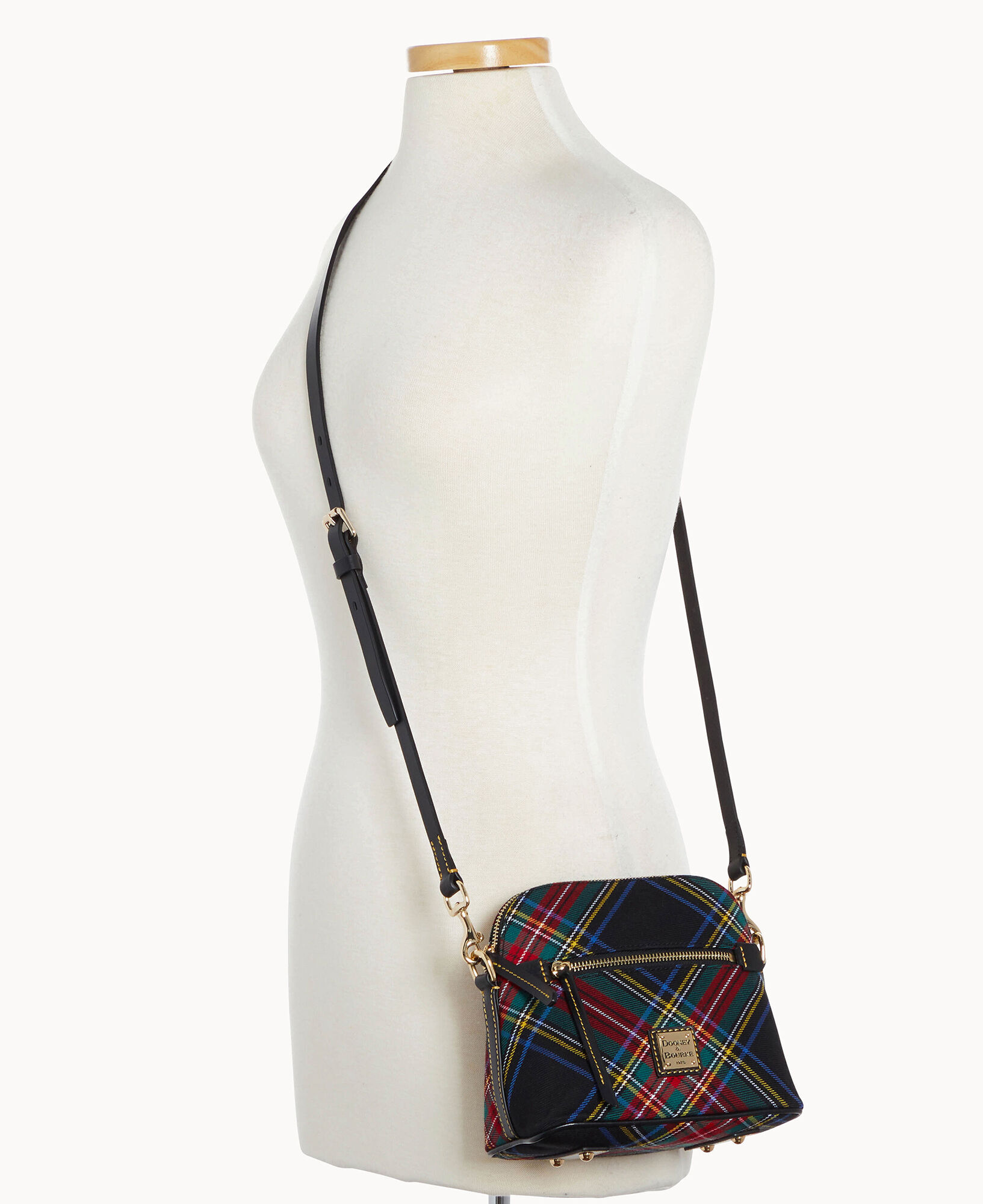 Dooney and bourke tartan new arrivals