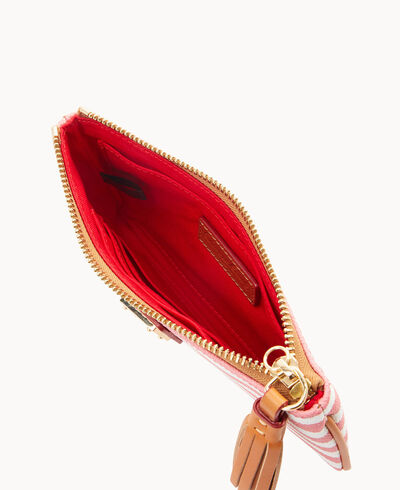 Sullivan Coated Cotton Small Carrington Wristlet