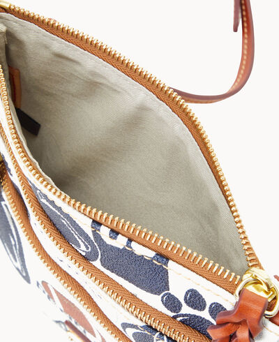 Collegiate Penn State N S Triple Zip Crossbody