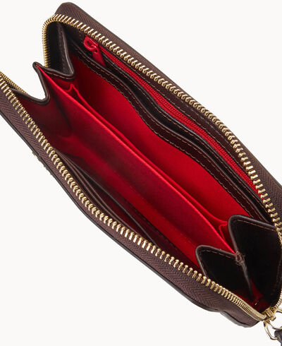 Denison Zip Around Phone Wristlet
