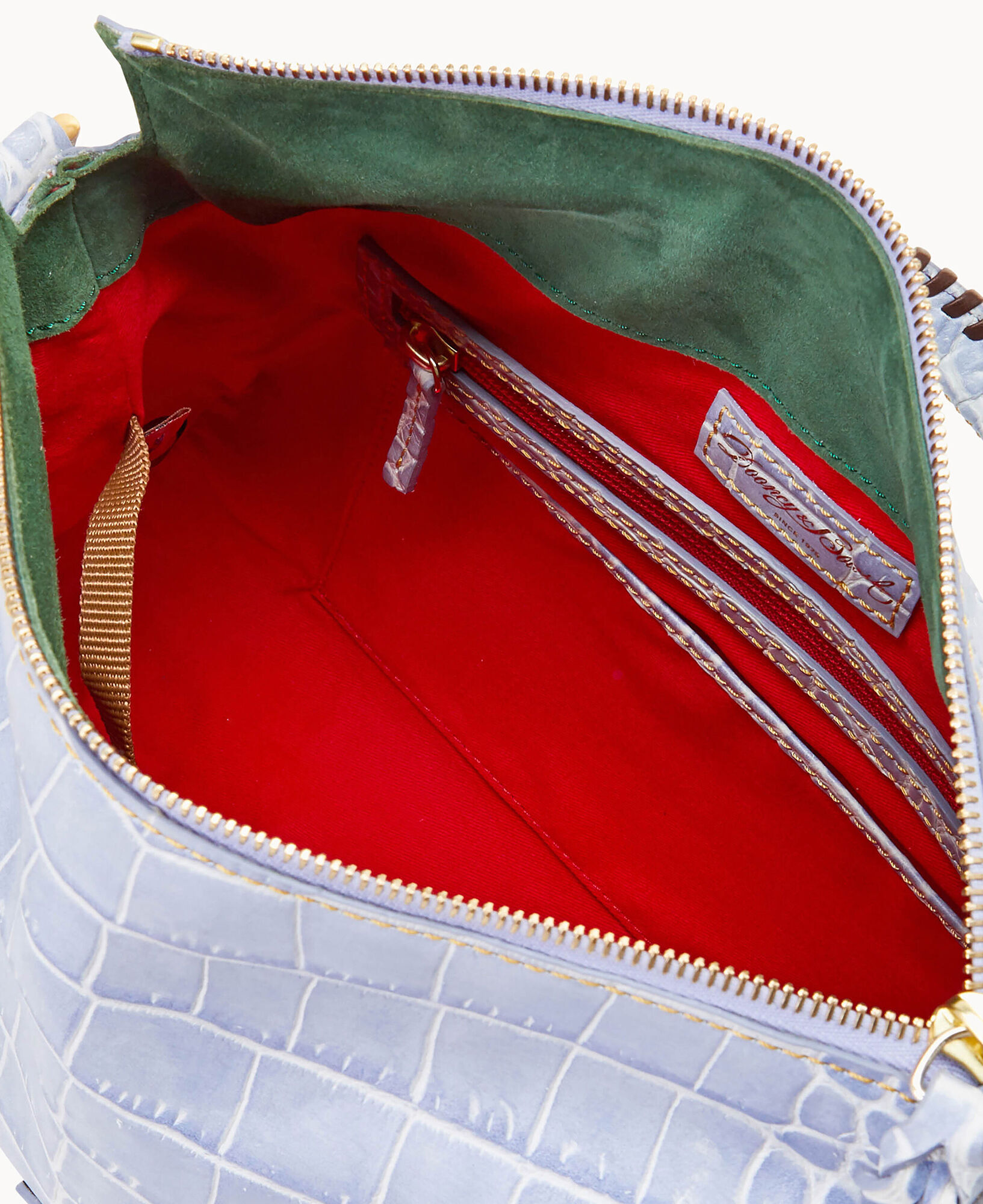 Dooney and bourke new arrivals red crocodile purse