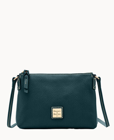 Pebble Grain Crossbody Pouchette